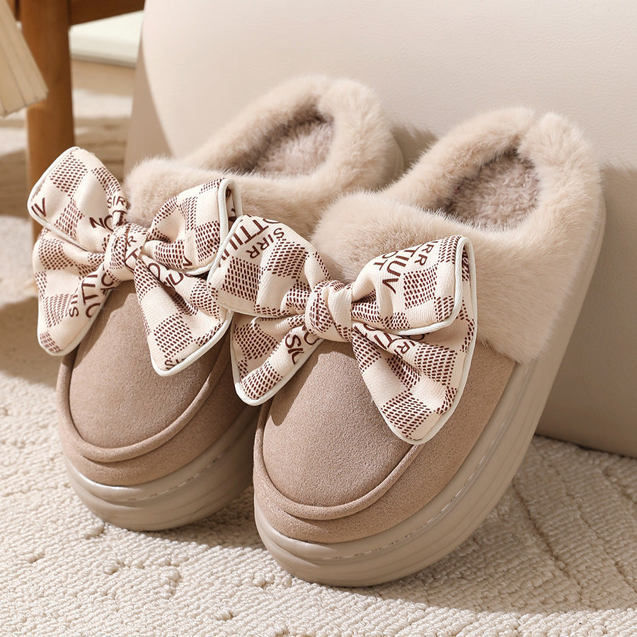 Cute Bowknot Slippers