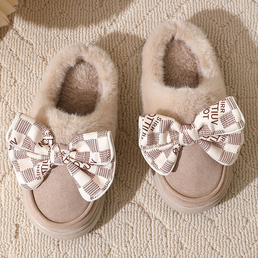 Cute Bowknot Slippers