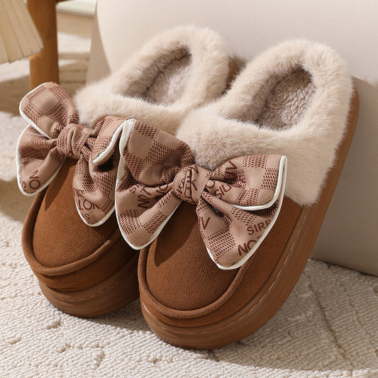 Cute Bowknot Slippers