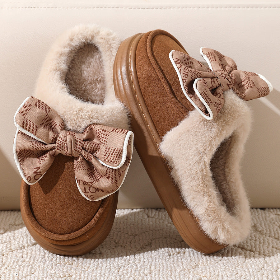 Cute Bowknot Slippers